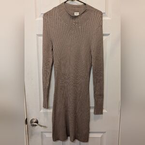Abercrombie & Fitch Long Sleeve Knit Dress- Large